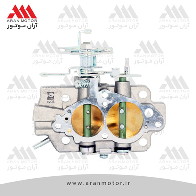تصویر قطعه محفظه گازكاربراتور نيسان ( كفي كاربراتور ) _ ايران كاربراتور (گارانتي6 ماه)