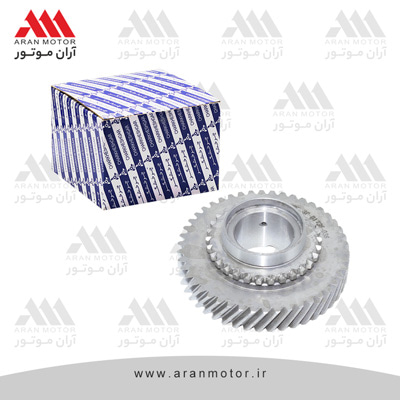 تصویر قطعه دنده 5 ( بزرگ) ( دنده درگير ) گيربكس 34 خار نيسان _ چرخشگر