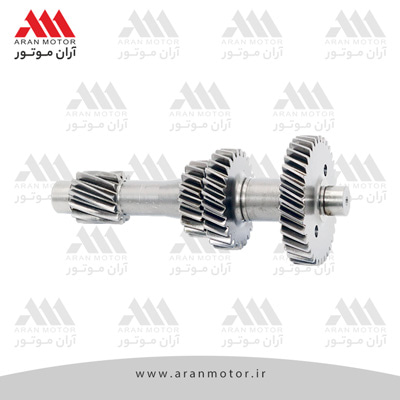 تصویر قطعه شفت دنده زير گيربكس نيسان طرح قديم 5 دنده _ چرخشگر 