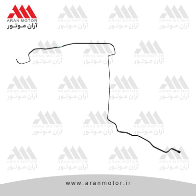 تصویر قطعه لوله ترمز از مدولاتور به اكسل چرخ عقب چپ نيسان