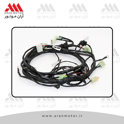 تصویر قطعه دسته سيم چراغ جلو نيسان كاربراتور  (( COD 24012IC002 )) آران موتور