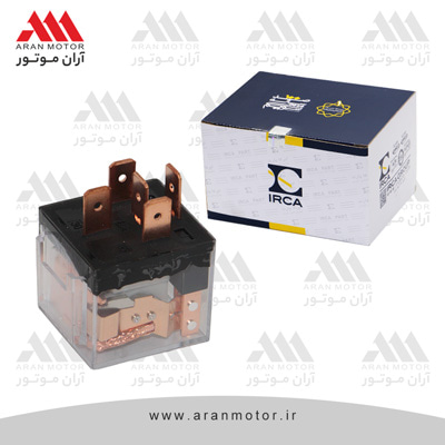 تصویر قطعه رله 5 فيش شيشه اي (همه كاره ) 80 آمپر  ( نيسان/پرايد....) _ ايران كاربراتور