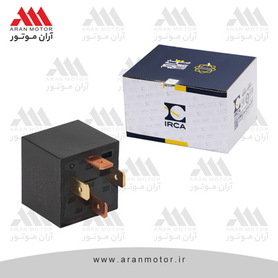تصویر قطعه رله مشکی (همه کاره ) 60آمپر 4 پایه (نیسان/پراید....) _ ایران کاربراتور
