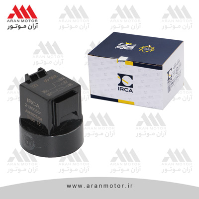 تصویر قطعه رله فن كلاهكي مشكي 80 آمپر 5پايه با خار (405/سمند) _ ايران كاربراتور