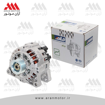 تصویر قطعه دينام پژو 206 / 95 آمپر 6 شيار طرح ولئو_ فنام