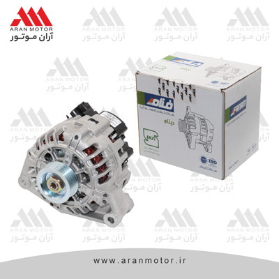 تصویر قطعه دينام R2پژو 95 آمپر 5 شيار طرح ولئو_ فنام