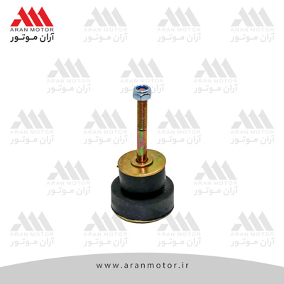 تصویر قطعه مجموعه پیچ متوسط ، مهره ، واشر و لاستیک های زیر اتاق جلو نیسان _ آران موتور
