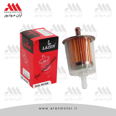 تصویر قطعه صافي بنزين نيسان كاربراتوري شيشه اي (مزدايي) _ درجه 1